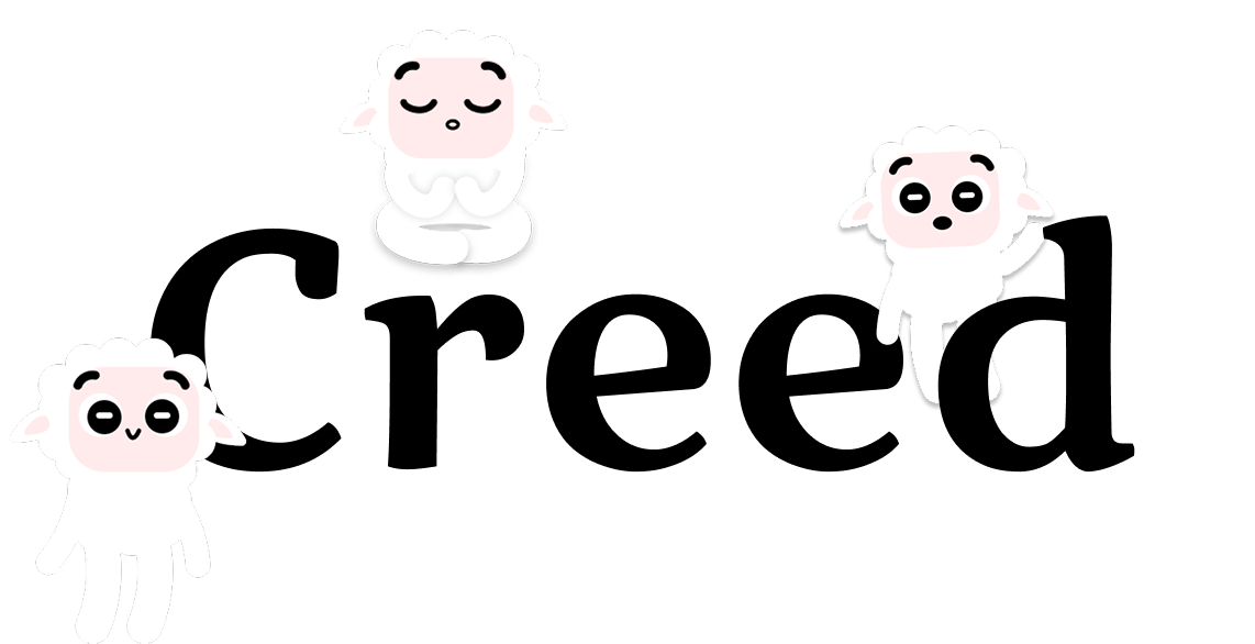Creed - Cute sheep logo